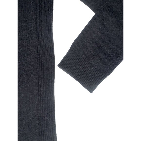 Lululemon Keep it Cozy Graphite Gray Silk Blend Sweater Dress 4 W1CFTS - Picture 12 of 16